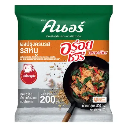 รูปภาพของ คนอร์ ผงปรุงรส อร่อยชัวร์ หมู 800 ก.