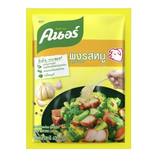 รูปภาพของ คนอร์ ผงปรุงอาหาร รสหมู 400 ก.