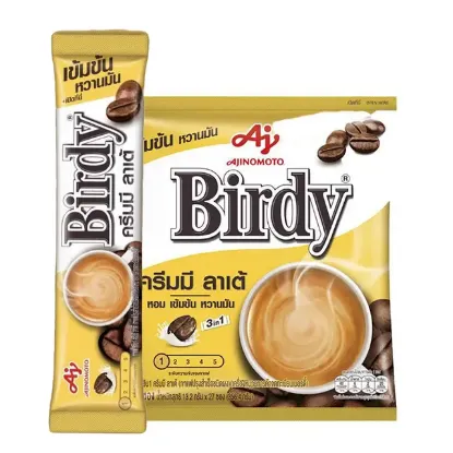 รูปภาพของ เบอร์ดี้ กาแฟปรุงสำเร็จชนิดผง 3อิน1 ครีมมี ลาเต้ 13.2 ก. 27 ซอง
