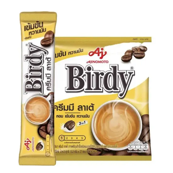 รูปภาพของ เบอร์ดี้ กาแฟปรุงสำเร็จชนิดผง 3อิน1 ครีมมี ลาเต้ 13.2 ก. 27 ซอง