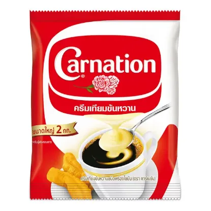 รูปภาพของ คาร์เนชัน ครีมเทียมข้นหวาน ชนิดถุง 2 กก.