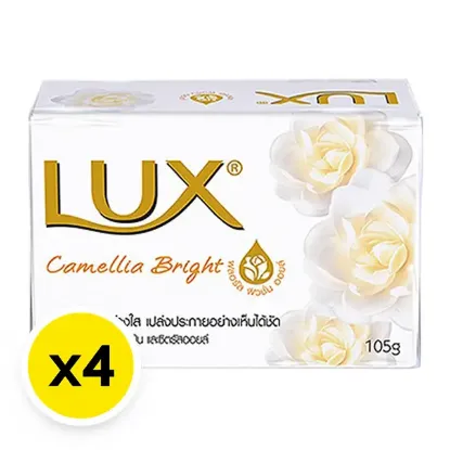 รูปภาพของ ลักส์ สบู่ก้อน กลิ่นคามิลเลีย ไวท์ 105 ก. x 4