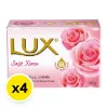 รูปภาพของ ลักส์ สบู่ก้อน กลิ่นซอฟท์ โรส 105 ก. x 4