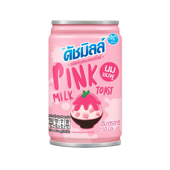 รูปภาพของ ดัชมิลล์นมสเตอริไลส์ นมชมพู150มล.แพ็ค 6