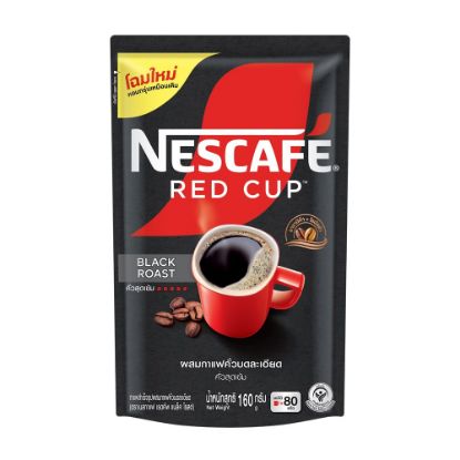 รูปภาพของ เนสกาแฟเรดคัพ แบล็คโรส์ต ดอยแพค 160กรัม