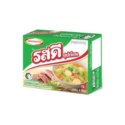 รูปภาพของ รสดีซุปก้อนรสหมู40กรัม แพ็ค 12