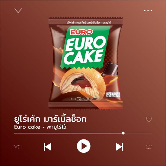 รูปภาพของ ยูโร่มาร์เบิ้ลเค้ก 204ก.