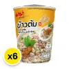 รูปภาพของ มาม่าคัพข้าวต้ม รสหมูสับกระเทียมพริกไทย 35 กรัม x 6 ถ้วย