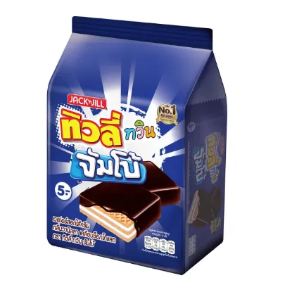 รูปภาพของ ทิวลี่ทวินจัมโบ้เวเฟอร์วนิลา 35กX12