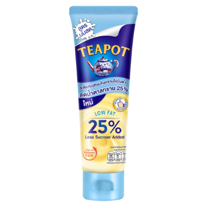 รูปภาพของ ทีพอทนมข้นหวานไขมันต่ำลดน้ำตาล25%170กรัม