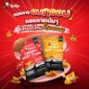 รูปภาพของ ปุ้มปุ้ยหอยลายอบกรอบรสกระเทียม 30 กรัม X 3