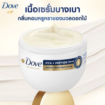 รูปภาพของ โดฟทรีทเม้นท์บำรุงผมไฮยาเปปไทด์รีแพร 220กรัม