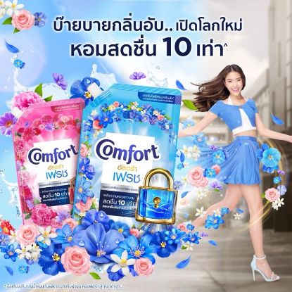 รูปภาพของ คอมฟอร์ทอัลตร้าปรับผ้านุ่ม รีฟิล 500มล.