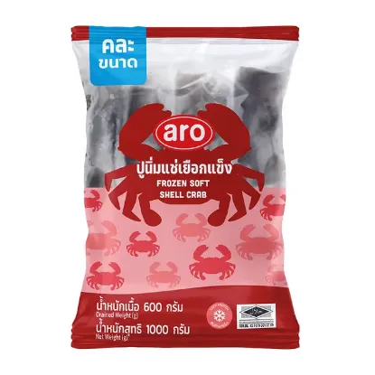 รูปภาพของ เอโร่ ปูนิ่มแช่แข็ง คละขนาด 1 กก.