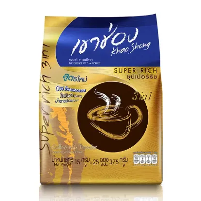 รูปภาพของ เขาช่อง กาแฟปรุงสำเร็จชนิดผง 3อิน1 ซุปเปอร์ริช 15 ก. 25 ซอง
